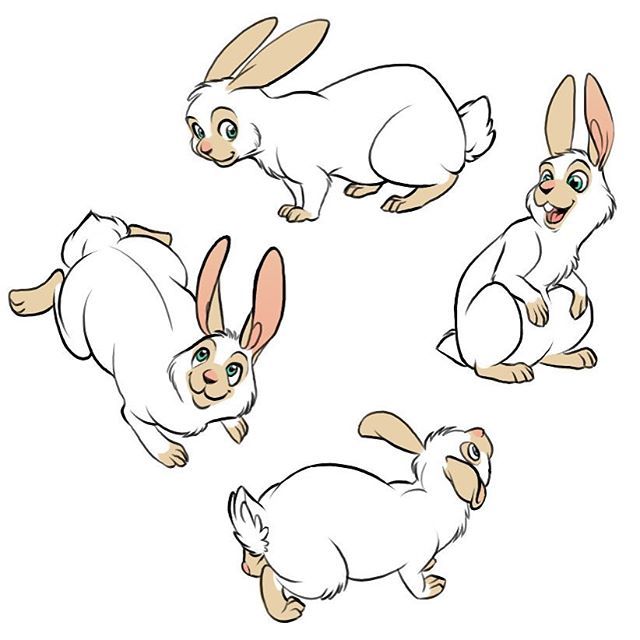 Detail Funny Rabbit Drawing Nomer 16