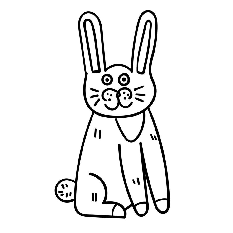 Detail Funny Rabbit Drawing Nomer 22