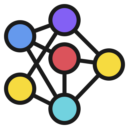 Neural Network Icon - KibrisPDR