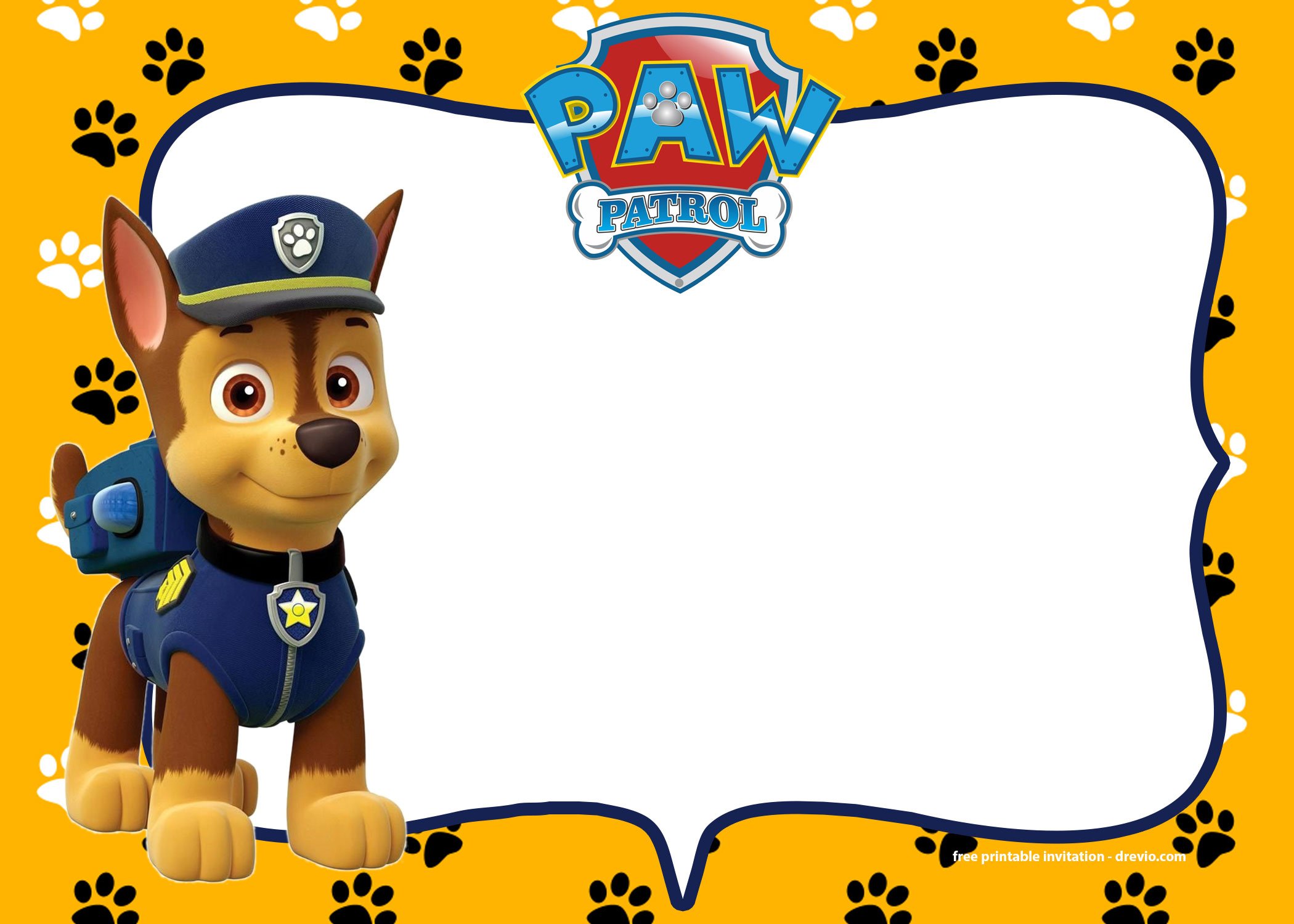 Detail Paw Patrol Border Design Nomer 3