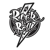 Detail Rock N Roll Schriftzug Tattoo Nomer 14