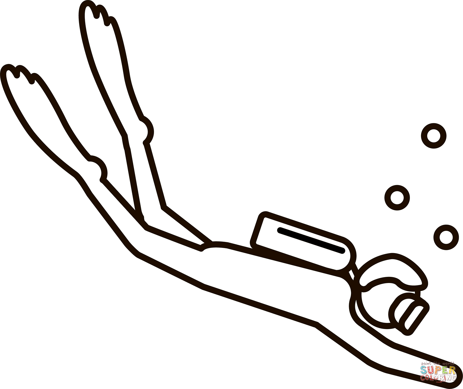 Detail Taucher Zeichnen Koleksi Nomer 2