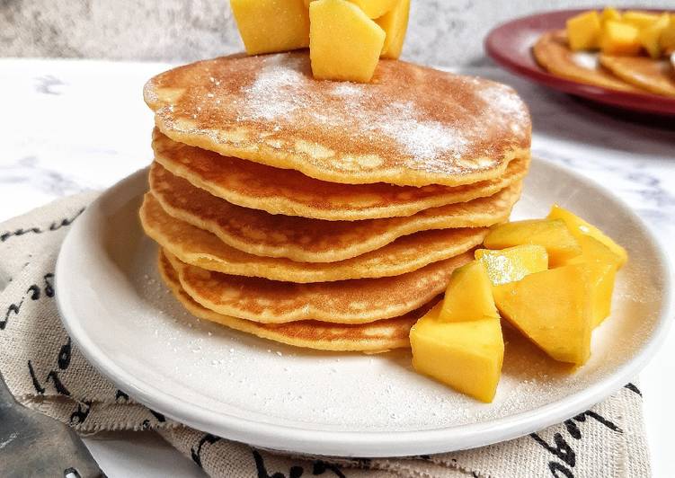 Gambar Pancake Jagung Gambar Sendok - KibrisPDR