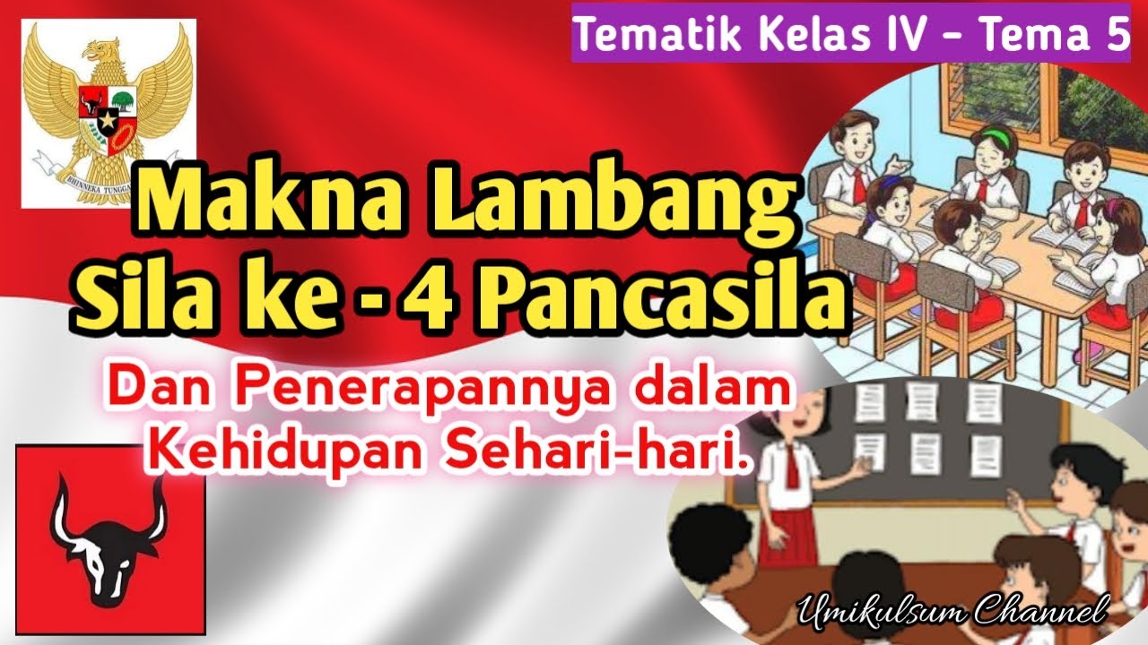 Detail Gambar Pancasila Ke 4 Nomer 51