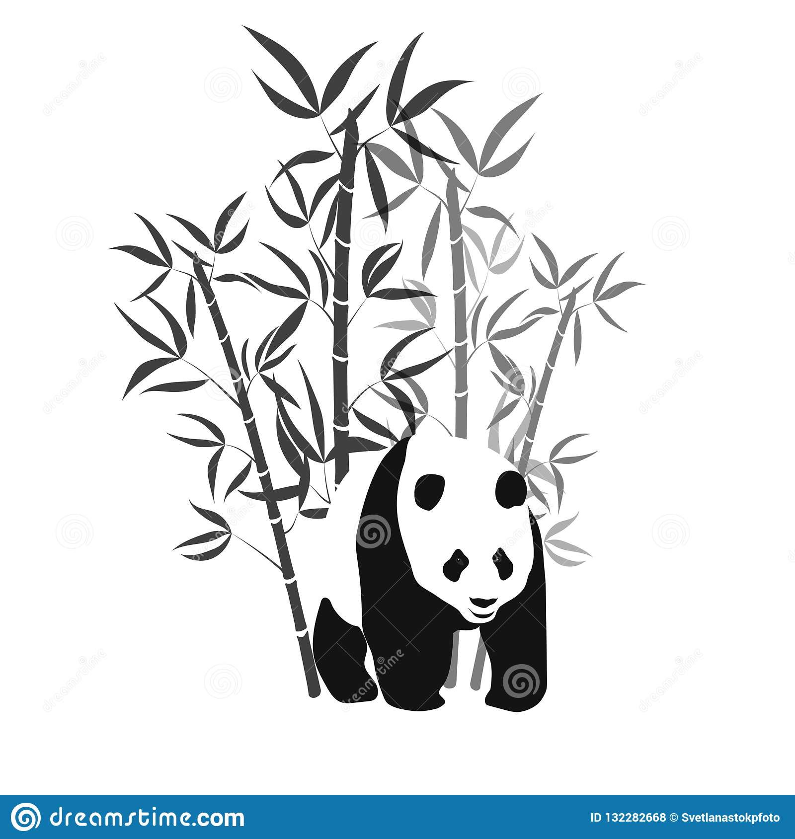 Detail Gambar Panda Dan Bambu Nomer 47