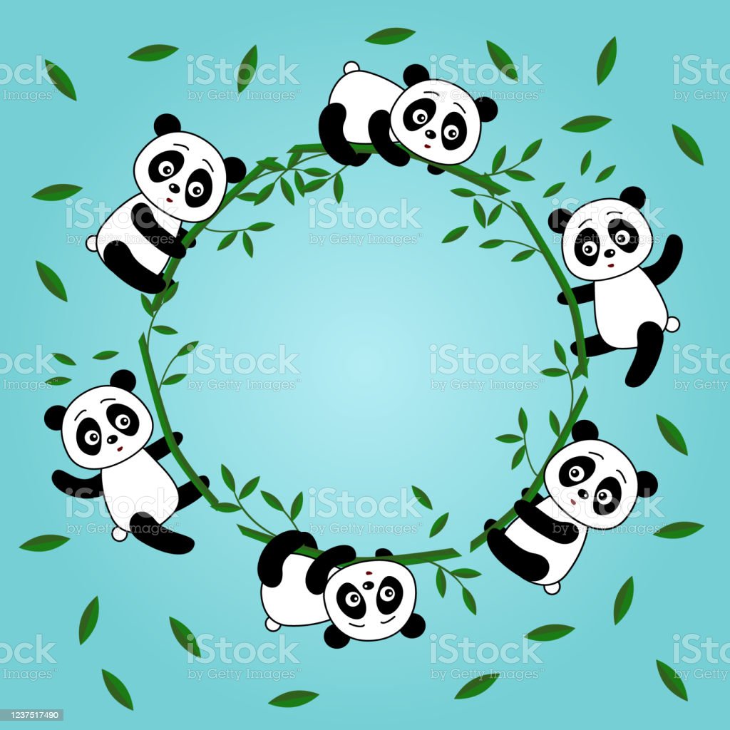Gambar Panda Dengan Lingkaran - KibrisPDR