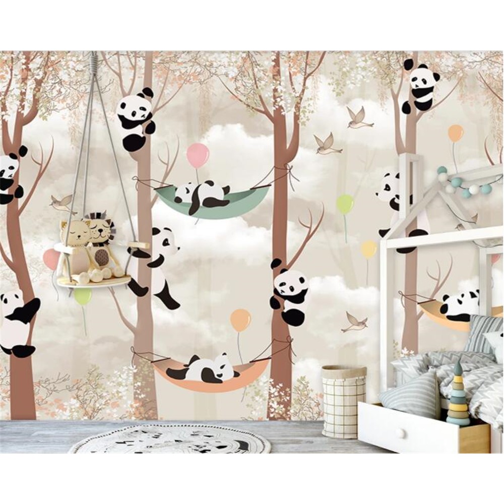 Detail Gambar Panda Di Dinding Kamar Nomer 13