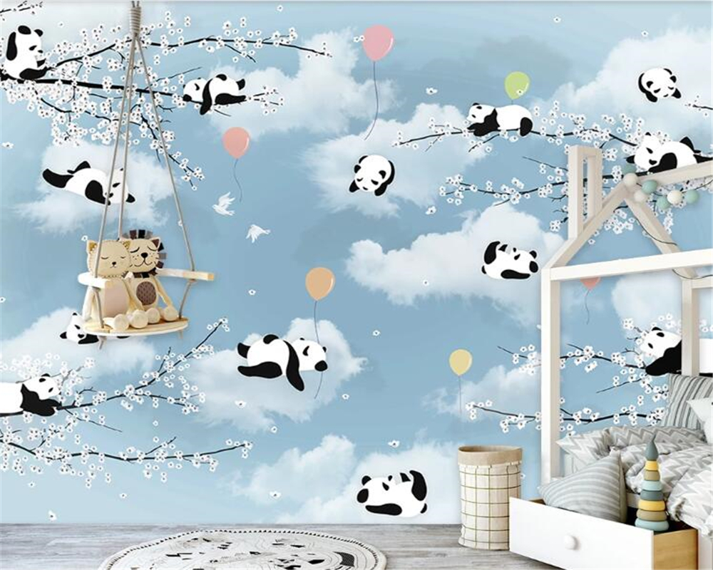 Detail Gambar Panda Di Dinding Kamar Nomer 27