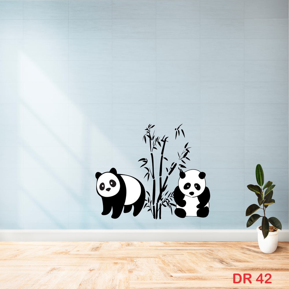 Detail Gambar Panda Di Dinding Kamar Nomer 29