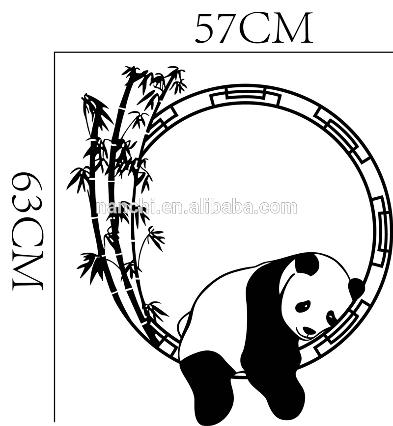 Detail Gambar Panda Di Dinding Kamar Nomer 45