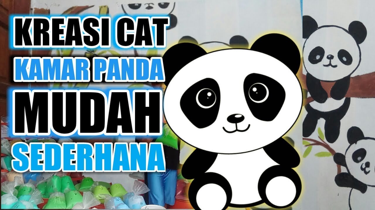 Detail Gambar Panda Di Dinding Kamar Nomer 55