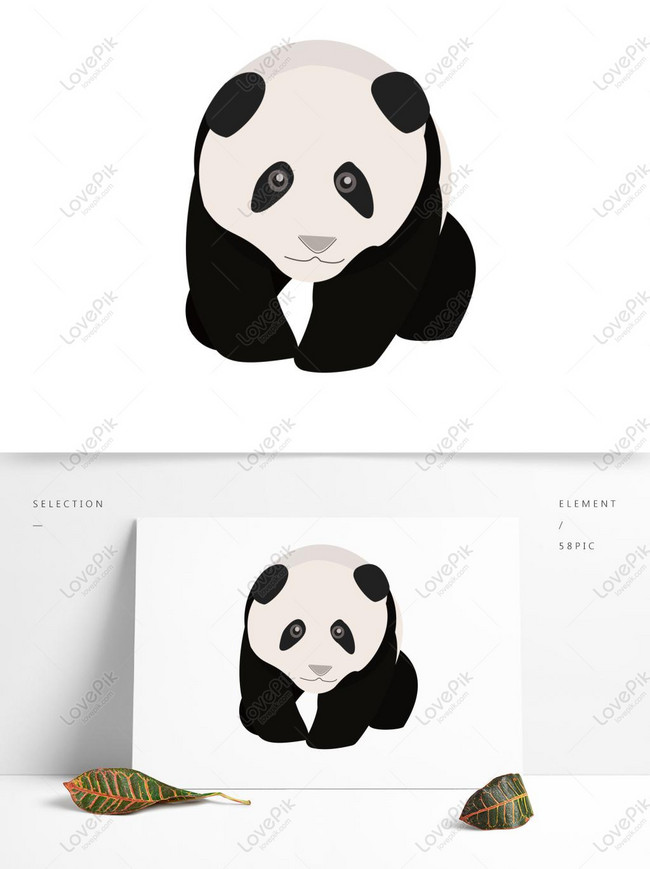 Detail Gambar Panda Hitam Putih Nomer 30
