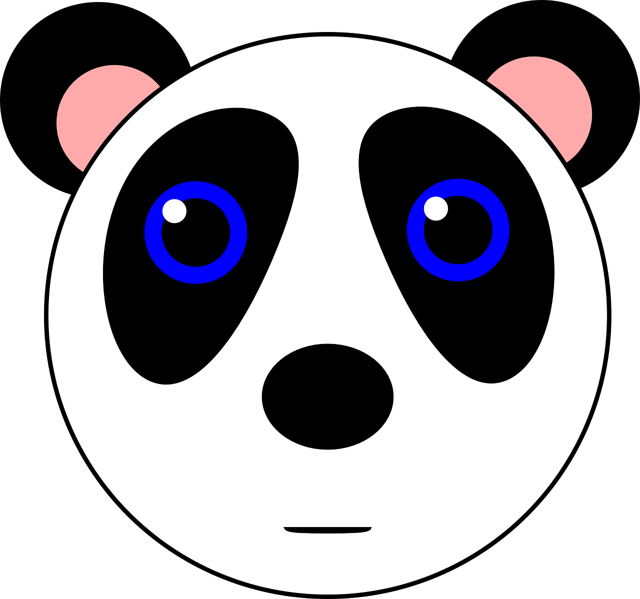 Detail Gambar Panda Hitam Putih Lucu Nomer 12