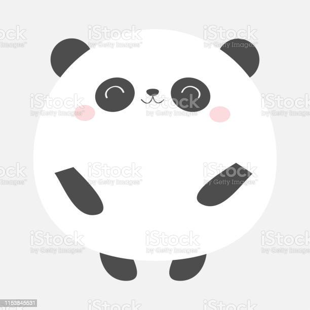 Detail Gambar Panda Hitam Putih Lucu Nomer 13