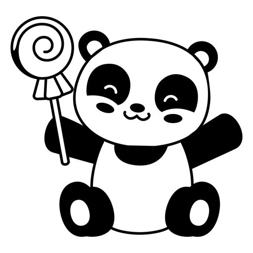 Detail Gambar Panda Hitam Putih Lucu Nomer 33