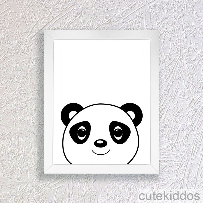 Detail Gambar Panda Hitam Putih Lucu Nomer 48