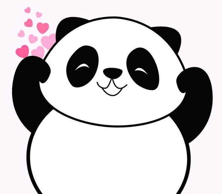 Detail Gambar Panda Imut Kartun Nomer 9