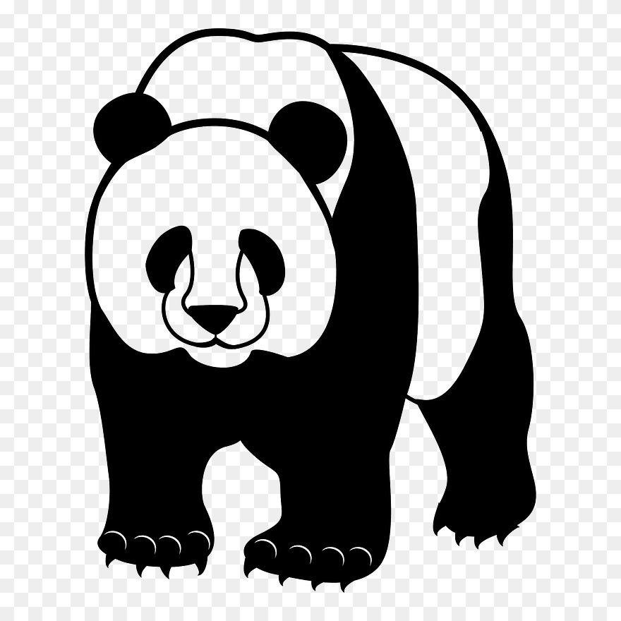 Detail Gambar Panda Untuk Mewarnai Koleksi Nomer 30