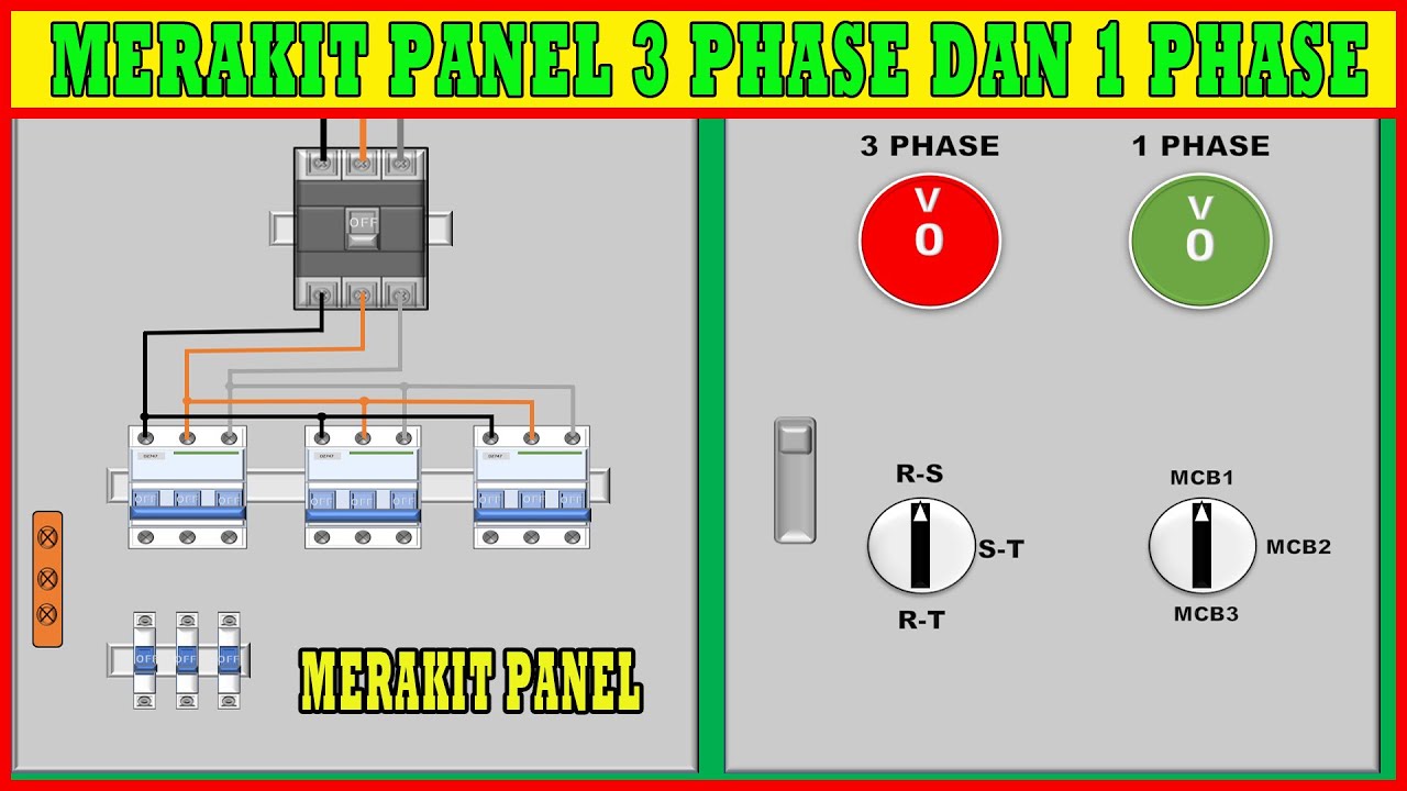 Detail Gambar Panel Listrik 1 Phase Nomer 17