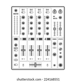 Detail Gambar Panel Mixer Audio Nomer 10