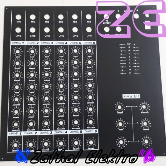 Detail Gambar Panel Mixer Audio Nomer 23