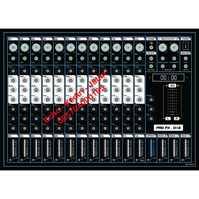 Detail Gambar Panel Mixer Audio Nomer 51