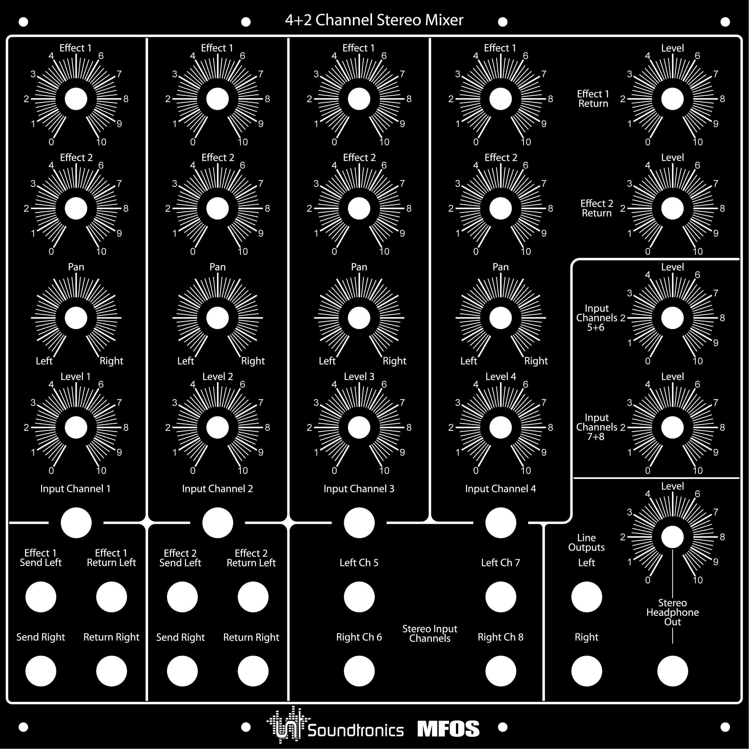 Detail Gambar Panel Mixer Audio Nomer 9