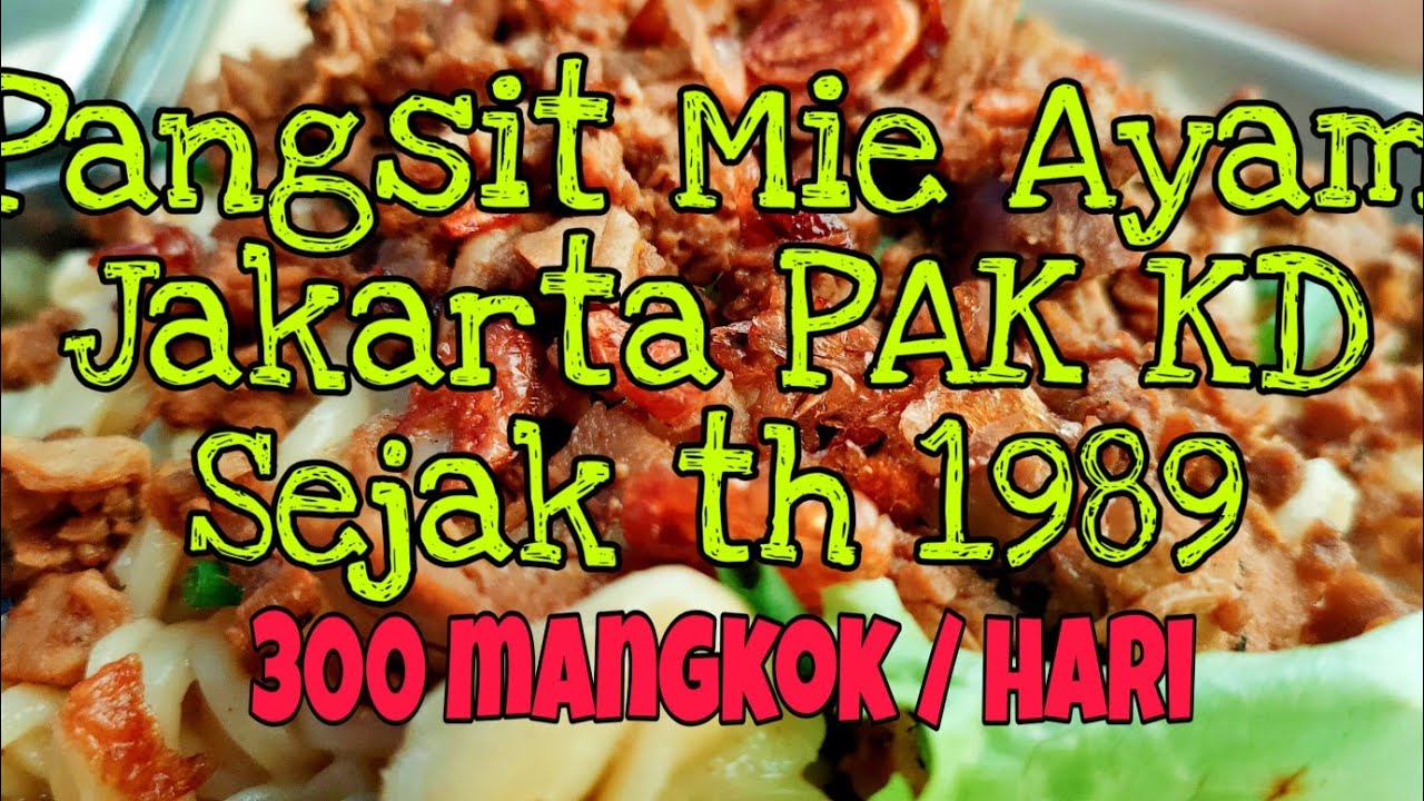 Detail Gambar Pangsit Mie Ayam Jakarta Nomer 40