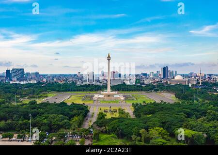 Detail Gambar Panorama Tugu Monas Nomer 4