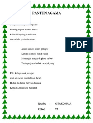 Detail Gambar Pantun Agama Nomer 49