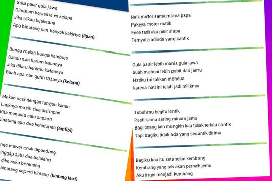 Detail Gambar Pantun Buat Pacar Nomer 29