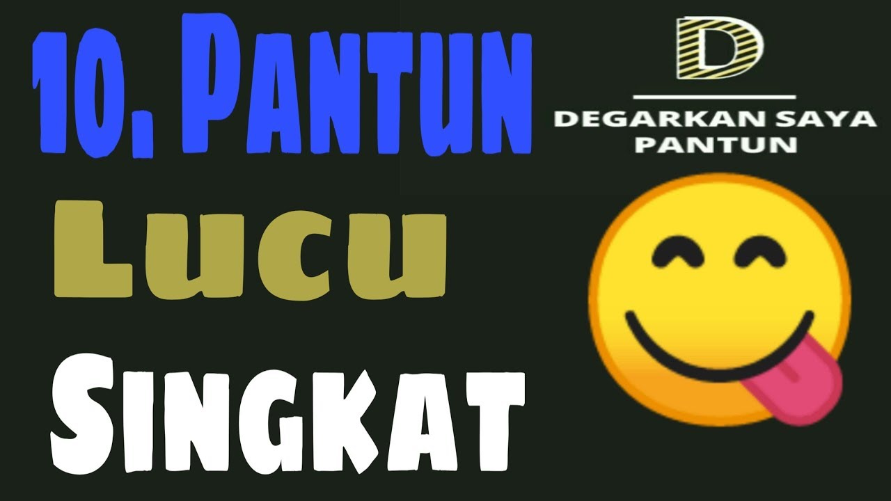 Detail Gambar Pantun Lucu Nomer 10