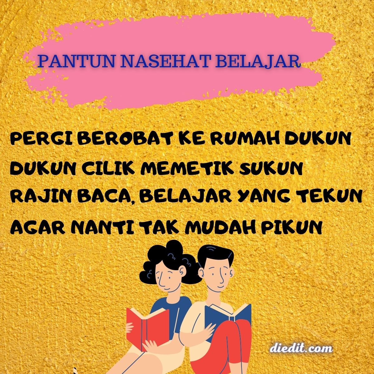 Detail Gambar Pantun Nasehat Nomer 13