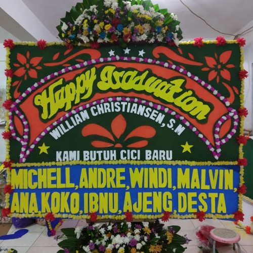 Detail Gambar Papan Bunga Untuk Wisuda Nomer 9