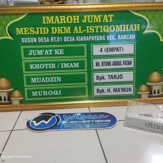 Detail Gambar Papan Nama Masjid Nomer 14