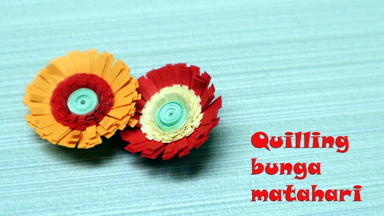 Detail Gambar Paper Quilling Bunga Matahari Nomer 10