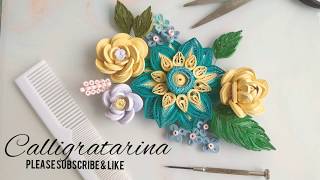 Detail Gambar Paper Quilling Bunga Matahari Nomer 19