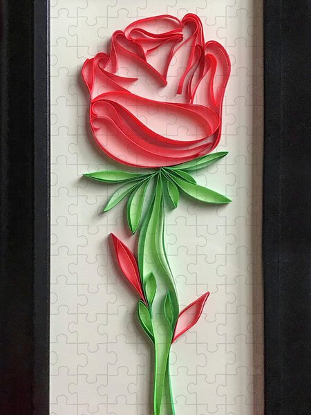 Detail Gambar Paper Quilling Bunga Mawar Nomer 36