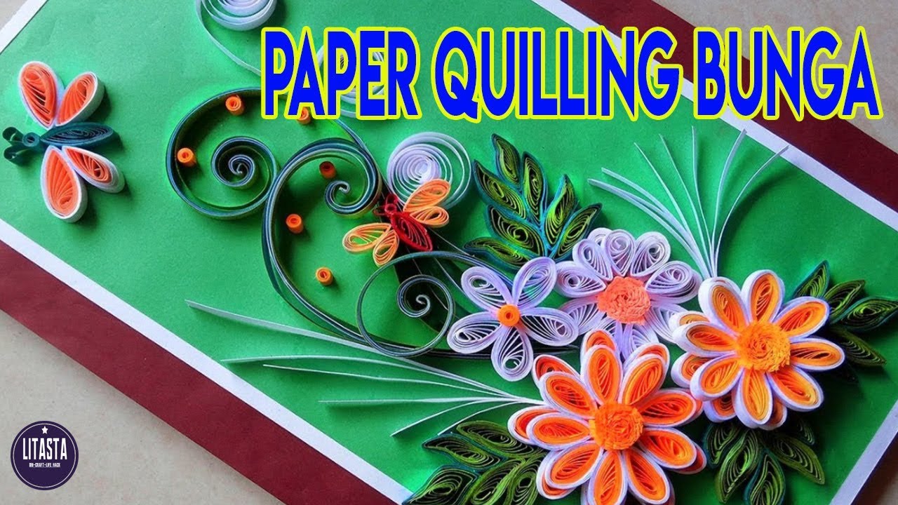 Detail Gambar Paper Quilling Bunga Mawar Nomer 52