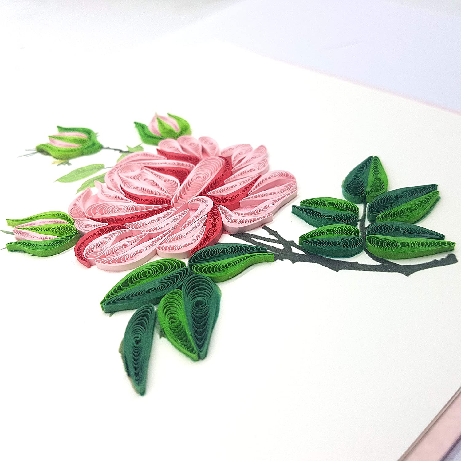Detail Gambar Paper Quilling Bunga Mawar Nomer 57