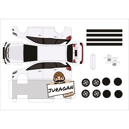 Detail Gambar Papercraft Mobil Nomer 30