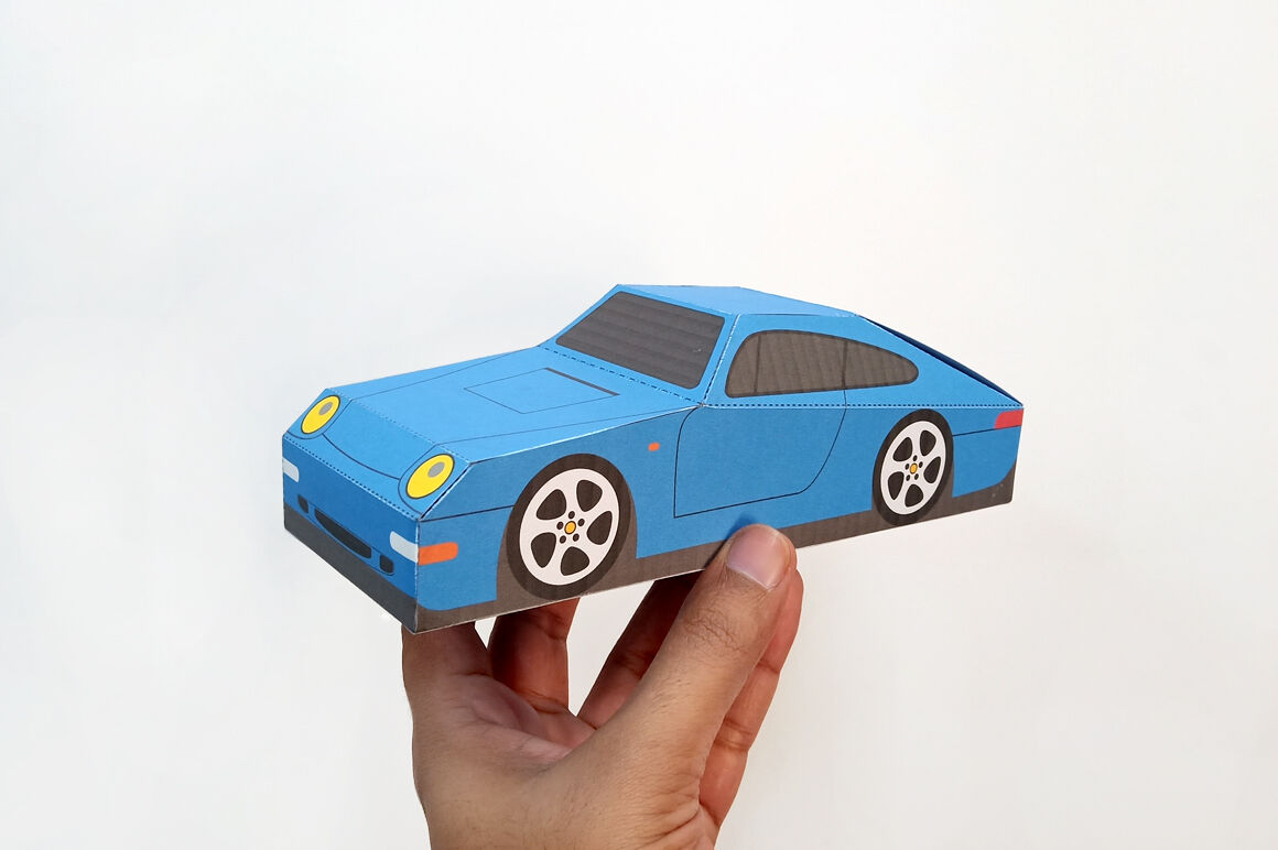 Detail Gambar Papercraft Mobil Nomer 43