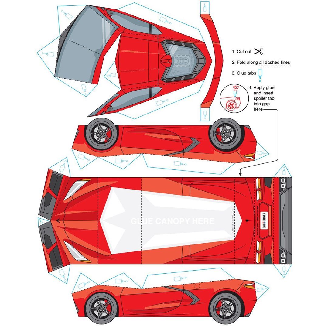 Detail Gambar Papercraft Mobil Verary Nomer 35