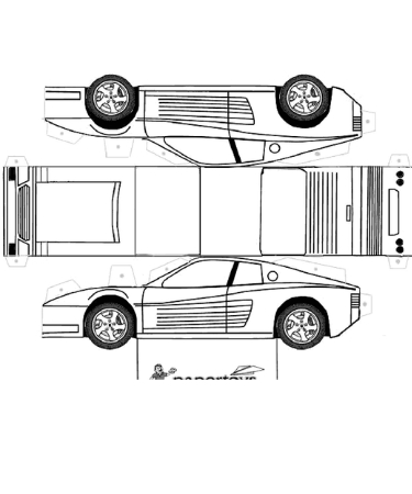 Detail Gambar Papercraft Mobil Verary Nomer 9