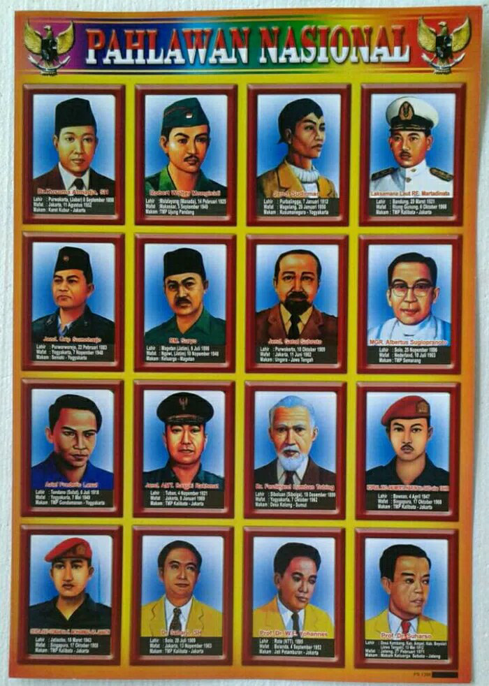 Detail Gambar Para Pahlawan Indonesia Nomer 35
