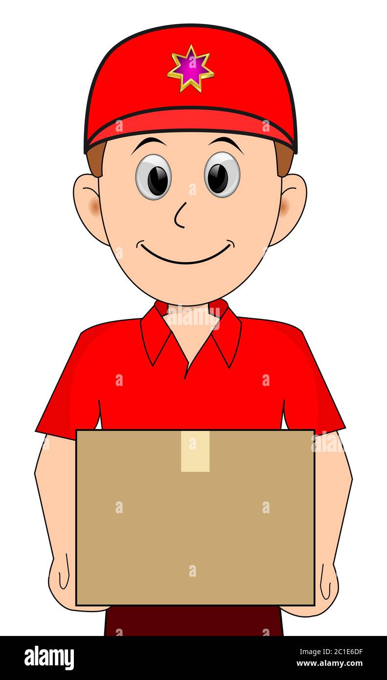 Gambar Parcel Cartoon Tracking Pos - KibrisPDR