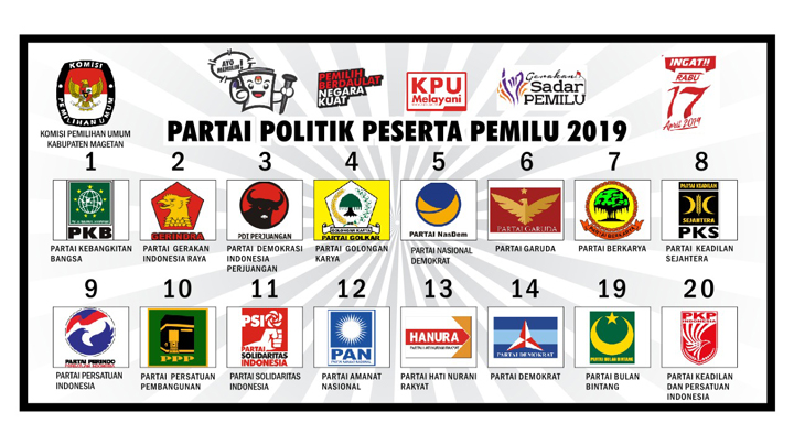 Detail Gambar Partai Pilpres 2019 Nomer 49