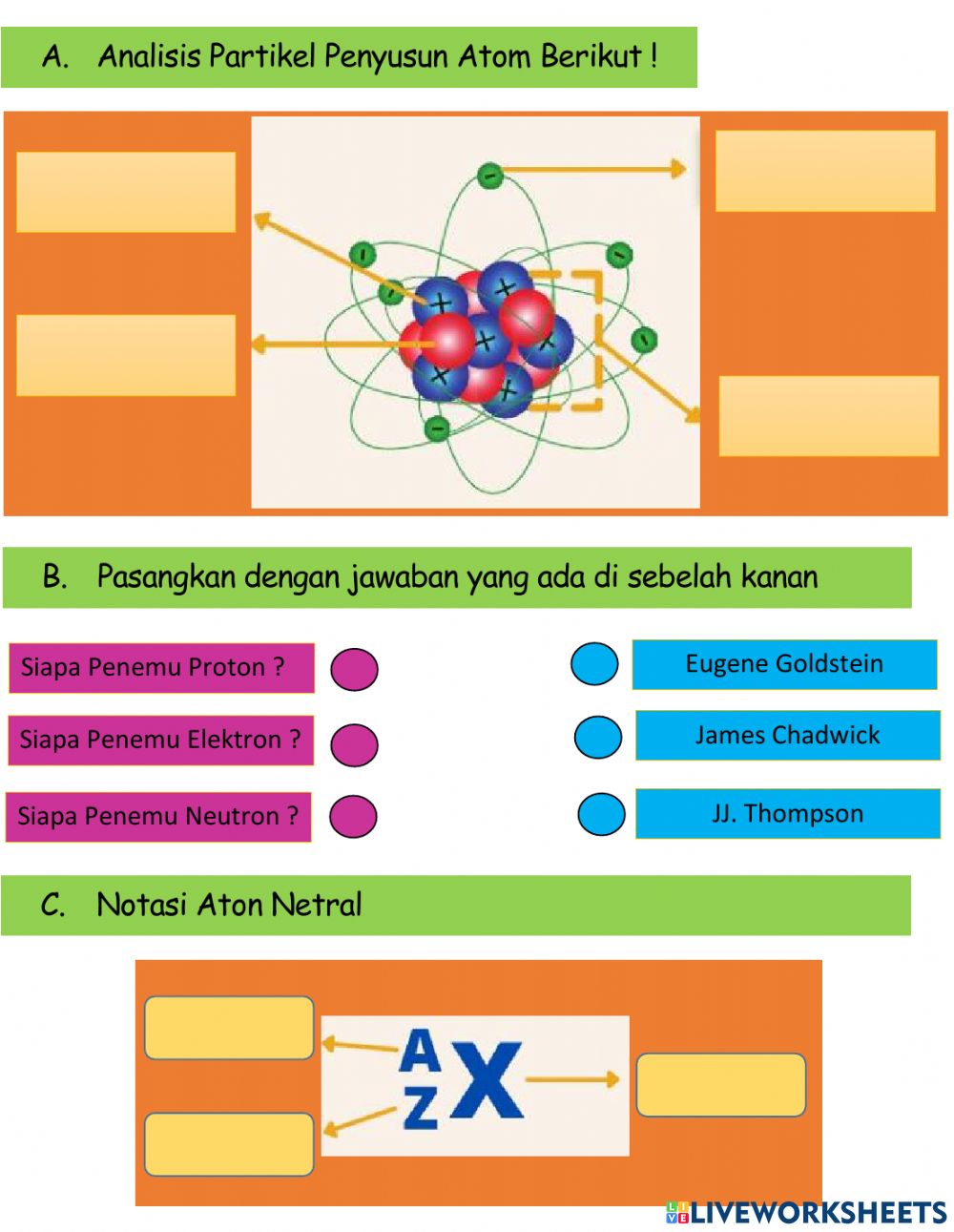 Detail Gambar Partikel Penyusun Atom Nomer 13