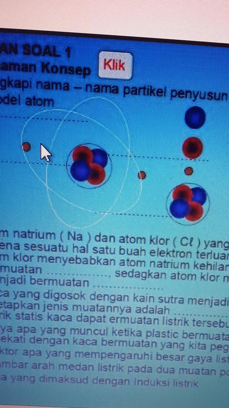 Detail Gambar Partikel Penyusun Atom Nomer 19