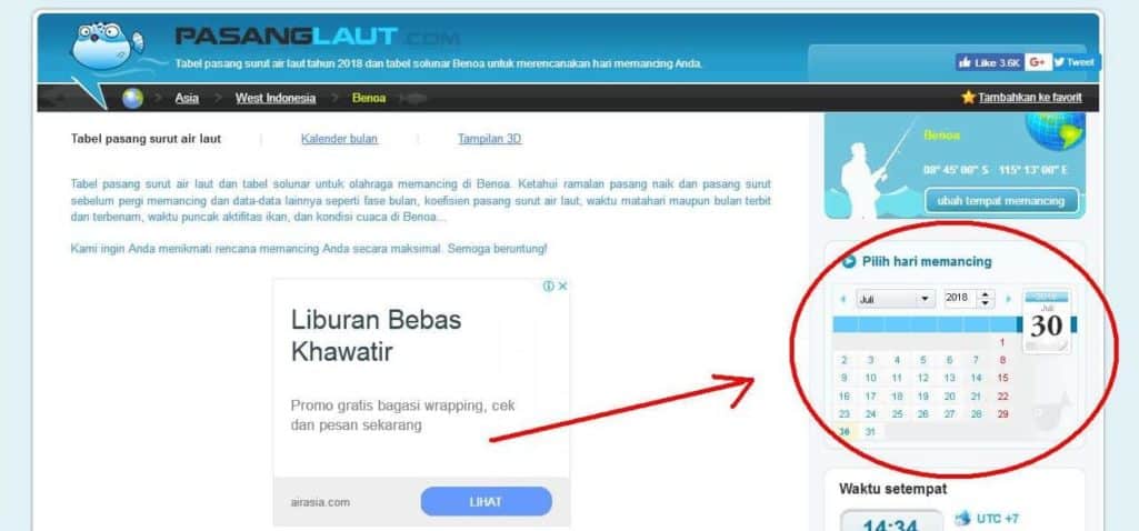 Detail Gambar Pasang Surut Air Laut Nomer 45